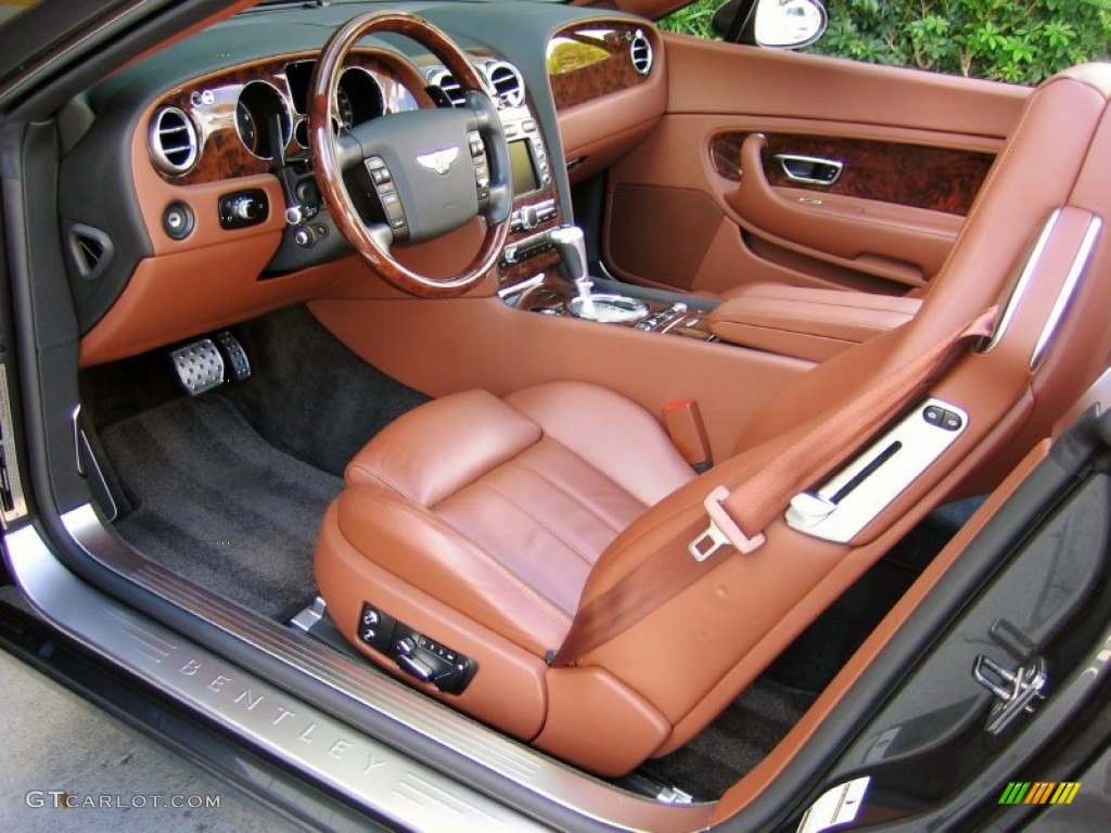 Cognac Interior 2008 Bentley Continental GTC Standard Continental GTC Model Photo #62527901