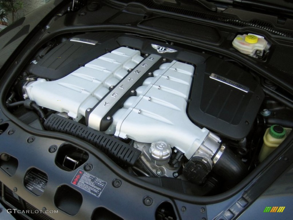 2008 Bentley Continental GTC Standard Continental GTC Model 6.0L Twin-Turbocharged DOHC 48V VVT W12 Engine Photo #62528027