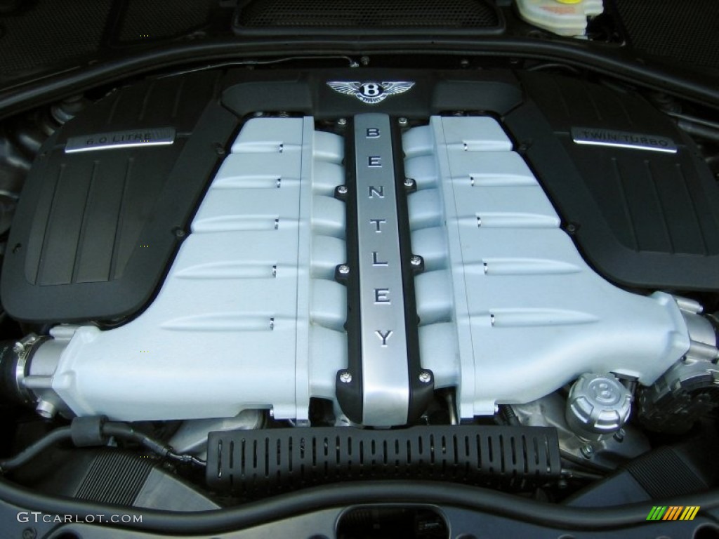2008 Bentley Continental GTC Standard Continental GTC Model 6.0L Twin-Turbocharged DOHC 48V VVT W12 Engine Photo #62528033