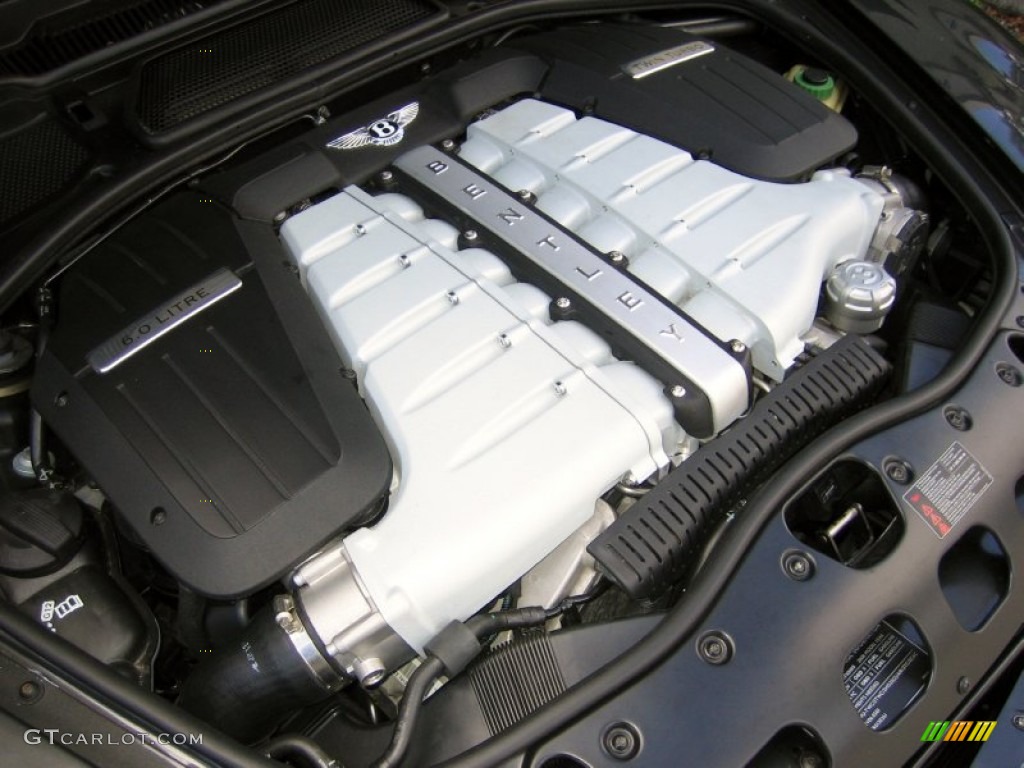 2008 Bentley Continental GTC Standard Continental GTC Model 6.0L Twin-Turbocharged DOHC 48V VVT W12 Engine Photo #62528038