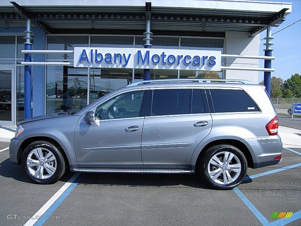 2012 GL 450 4Matic - Paladium Silver Metallic / Ash photo #1