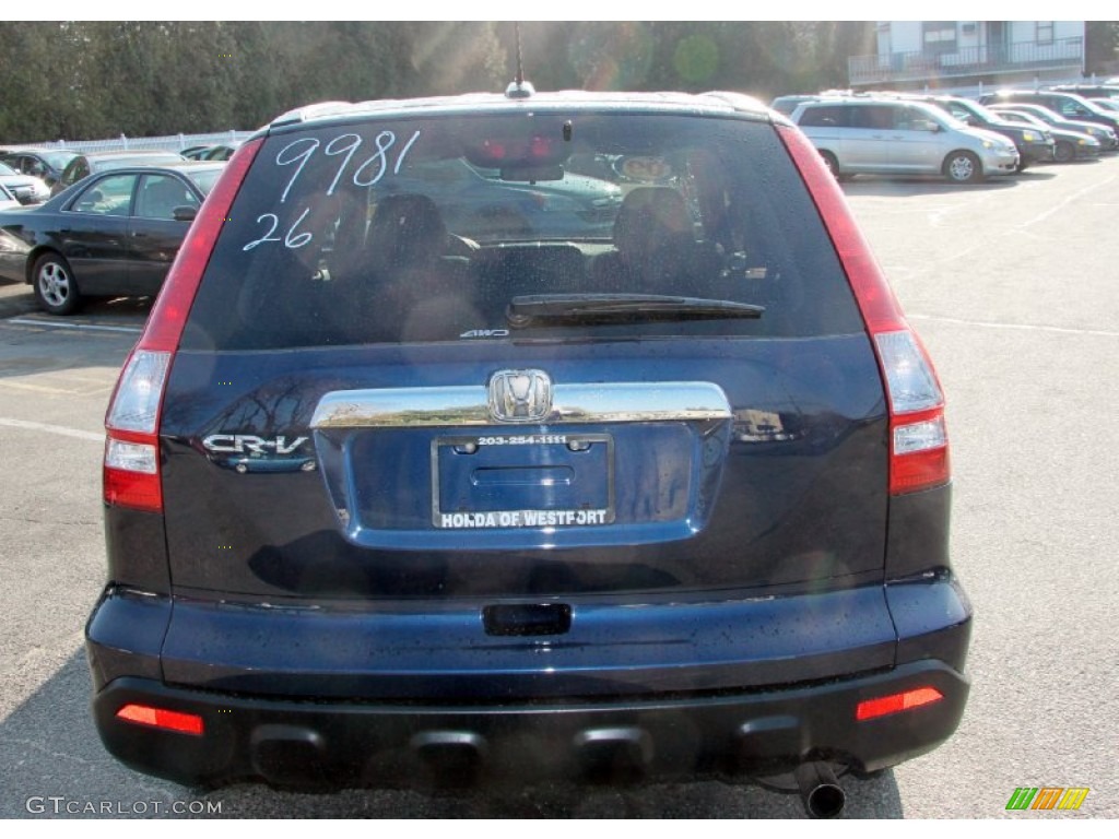 2008 CR-V EX-L 4WD - Royal Blue Pearl / Gray photo #7