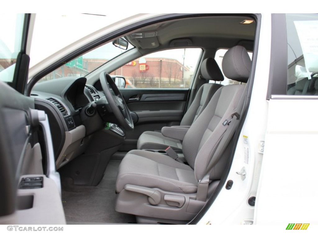 2008 CR-V LX 4WD - Taffeta White / Gray photo #10