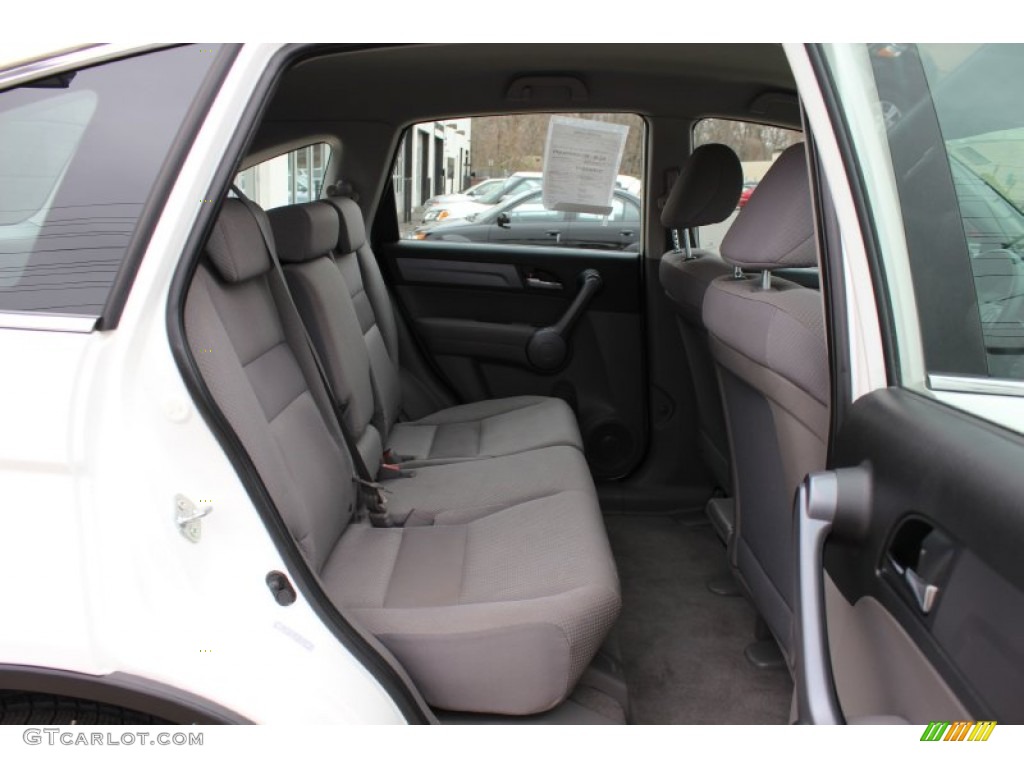 2008 CR-V LX 4WD - Taffeta White / Gray photo #16