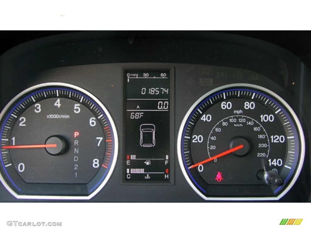 2009 Honda CR-V EX-L 4WD Gauges Photo #62533999