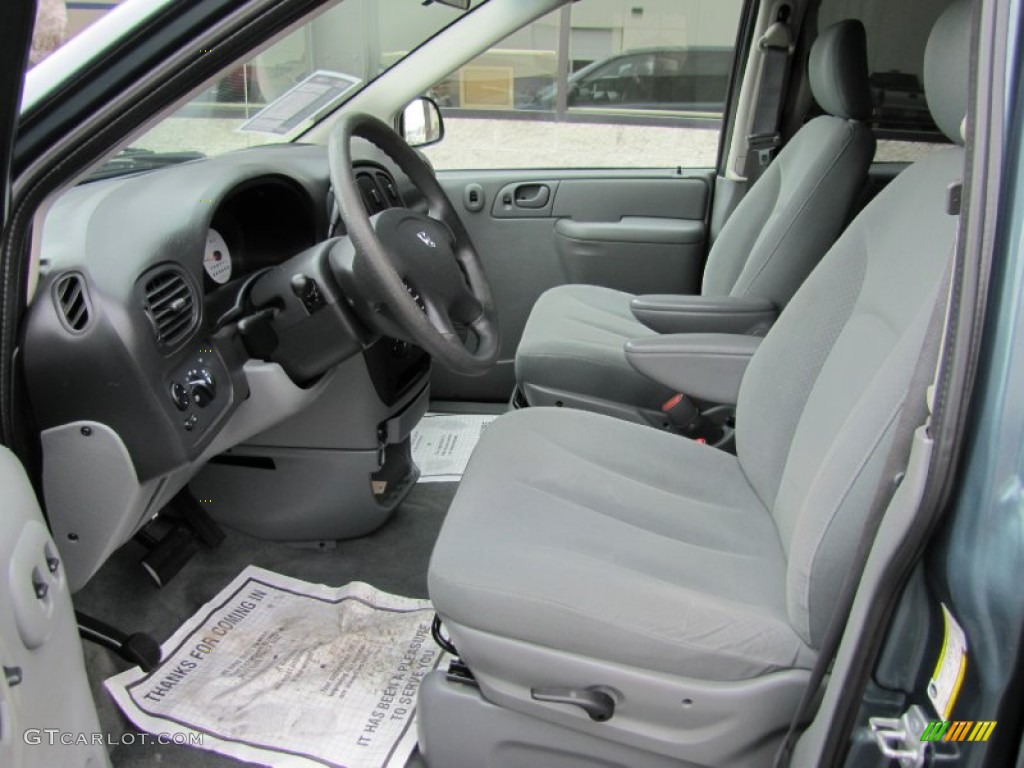 Medium Slate Gray Interior 2007 Dodge Grand Caravan SE Photo #62534926