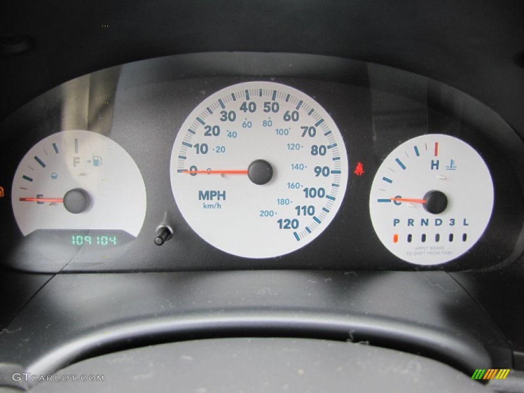2007 Dodge Grand Caravan SE Gauges Photo #62534944