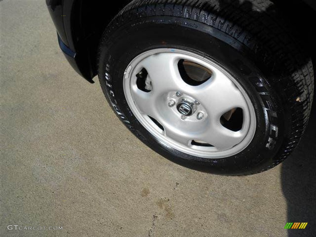 2009 CR-V LX 4WD - Crystal Black Pearl / Ivory photo #3