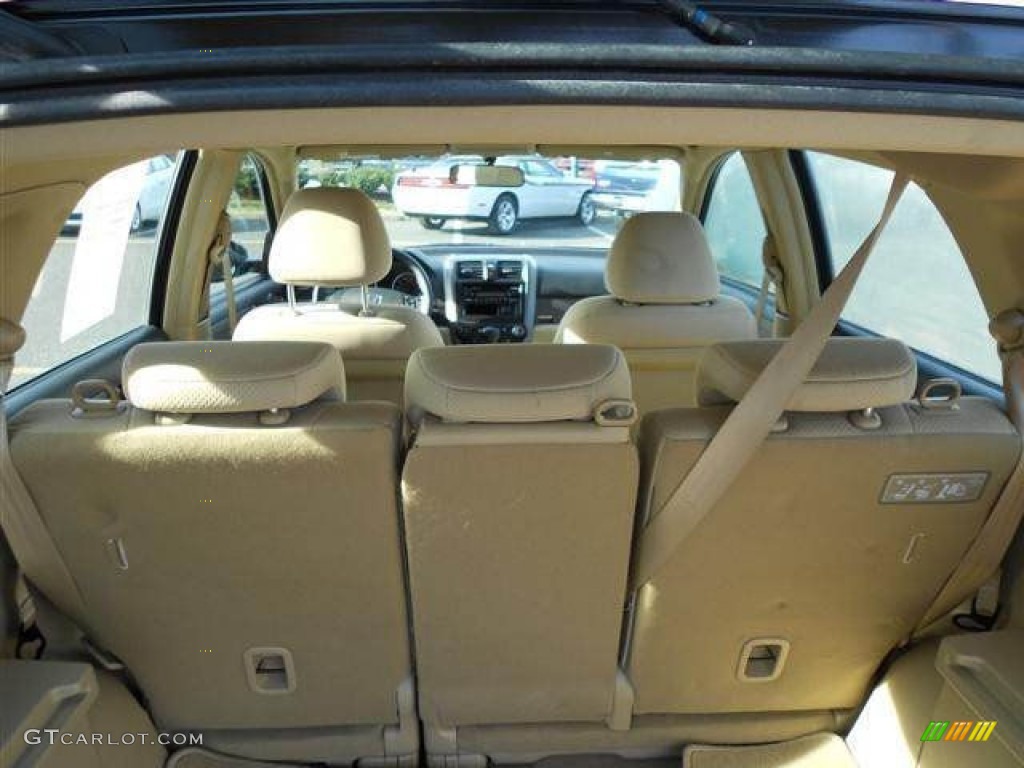 2009 CR-V LX 4WD - Crystal Black Pearl / Ivory photo #9