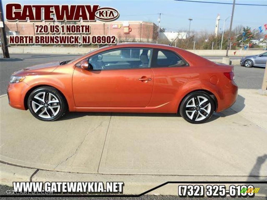 2010 Forte Koup SX - Copperhead / Black Sport photo #1