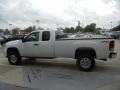 2008 Summit White GMC Sierra 2500HD SLE Extended Cab 4x4  photo #5