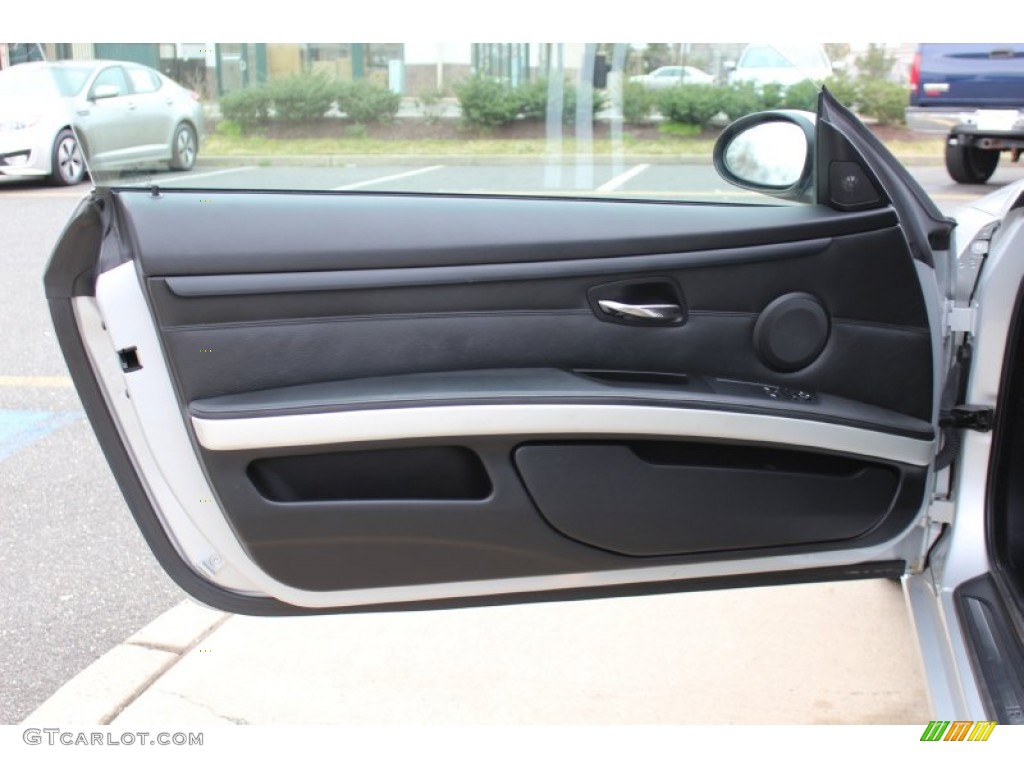 2007 BMW 3 Series 335i Coupe Black Door Panel Photo #62536472