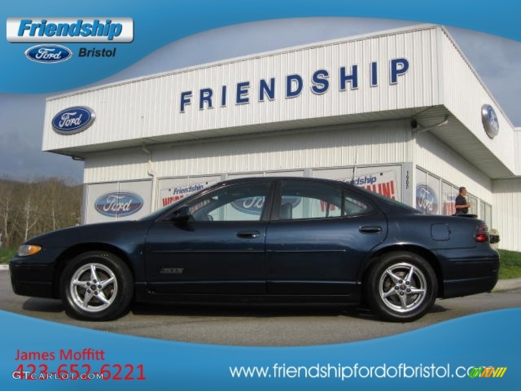 2003 Grand Prix GTP Sedan - Blue Black Metallic / Graphite photo #1