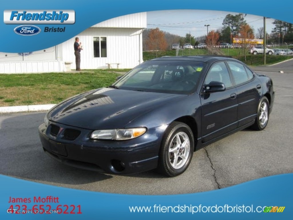 2003 Grand Prix GTP Sedan - Blue Black Metallic / Graphite photo #2