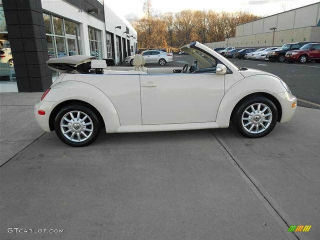 Harvest Moon Beige 2004 Volkswagen New Beetle GLS Convertible Exterior Photo #62537275