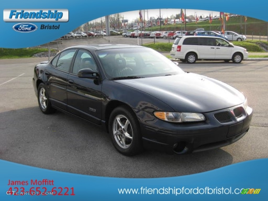 2003 Grand Prix GTP Sedan - Blue Black Metallic / Graphite photo #4