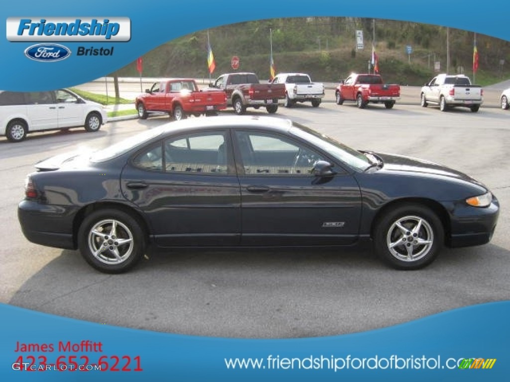 2003 Grand Prix GTP Sedan - Blue Black Metallic / Graphite photo #5
