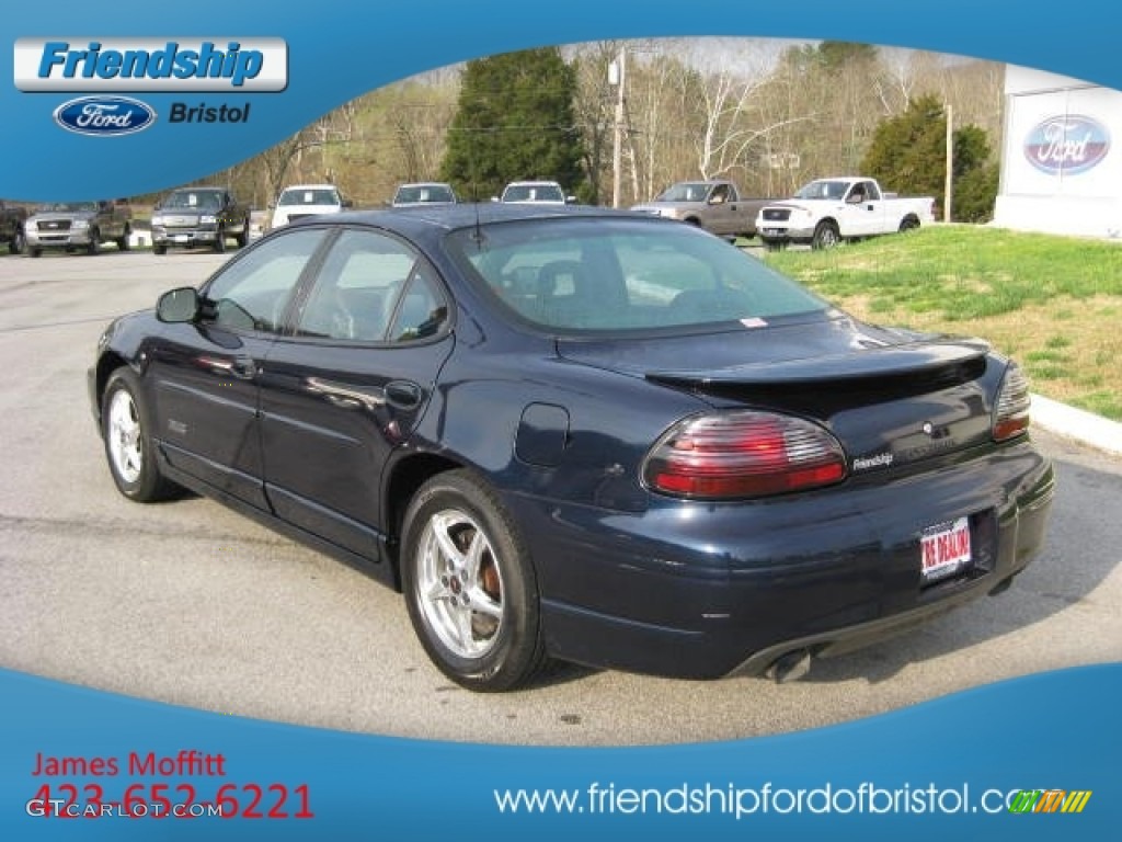 2003 Grand Prix GTP Sedan - Blue Black Metallic / Graphite photo #8
