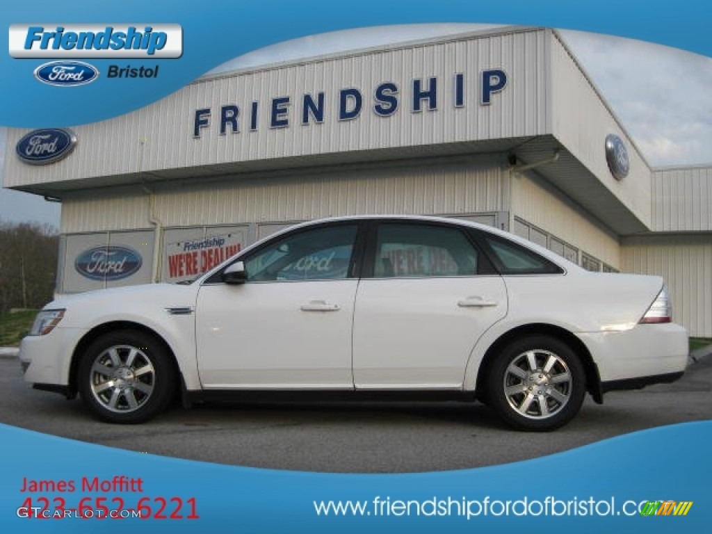 2008 Taurus SEL - Oxford White / Medium Light Stone photo #1