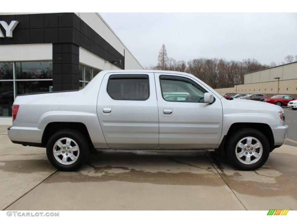 Alabaster Silver Metallic 2010 Honda Ridgeline RTS Exterior Photo #62537885