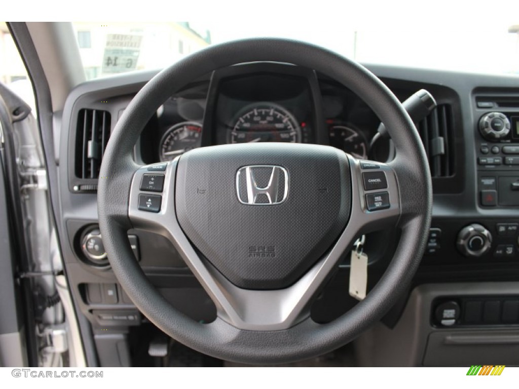 2010 Honda Ridgeline RTS Steering Wheel Photos