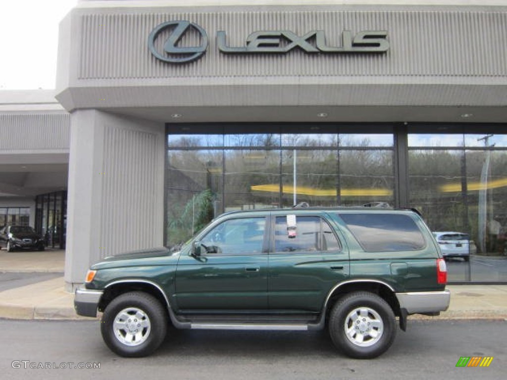 1999 4Runner SR5 4x4 - Imperial Jade Green Mica / Oak photo #2