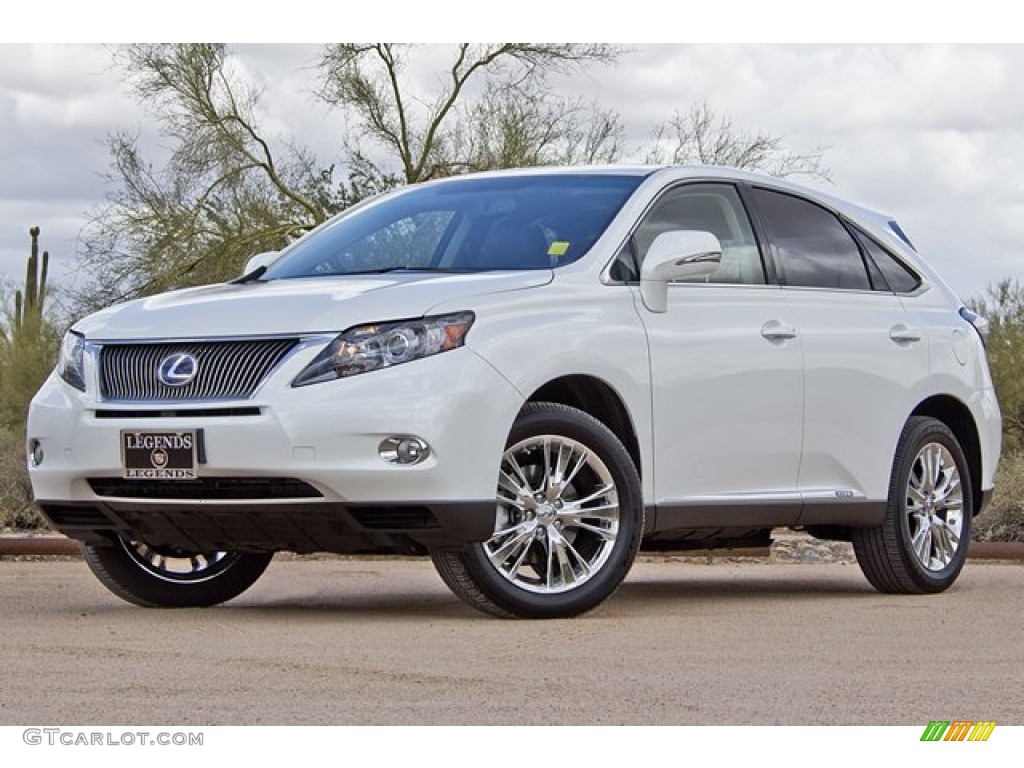 Starfire White Pearl 2011 Lexus RX 450h Hybrid Exterior Photo #62537987