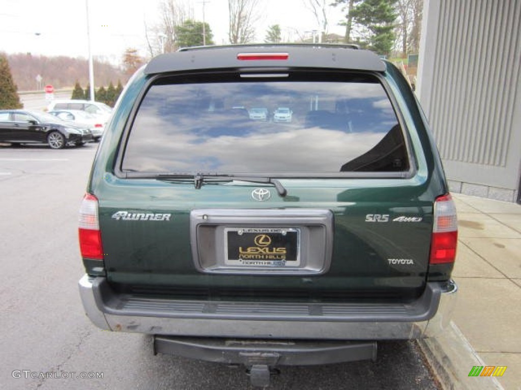 1999 4Runner SR5 4x4 - Imperial Jade Green Mica / Oak photo #4