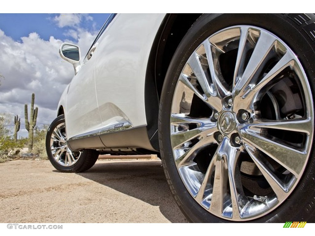 2011 RX 450h Hybrid - Starfire White Pearl / Black photo #12