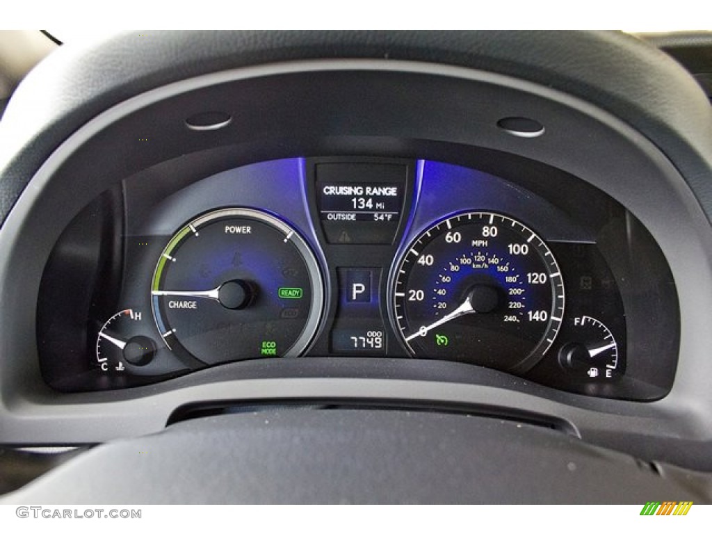 2011 Lexus RX 450h Hybrid Gauges Photo #62538164
