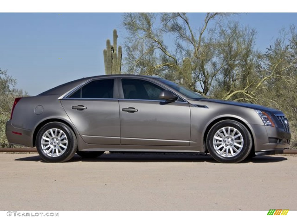 Mocha Steel Metallic 2012 Cadillac CTS 3.0 Sedan Exterior Photo #62538289