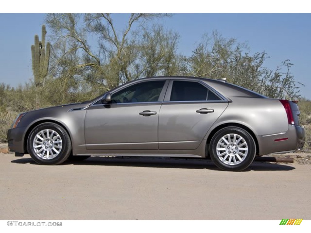 Mocha Steel Metallic 2012 Cadillac CTS 3.0 Sedan Exterior Photo #62538329