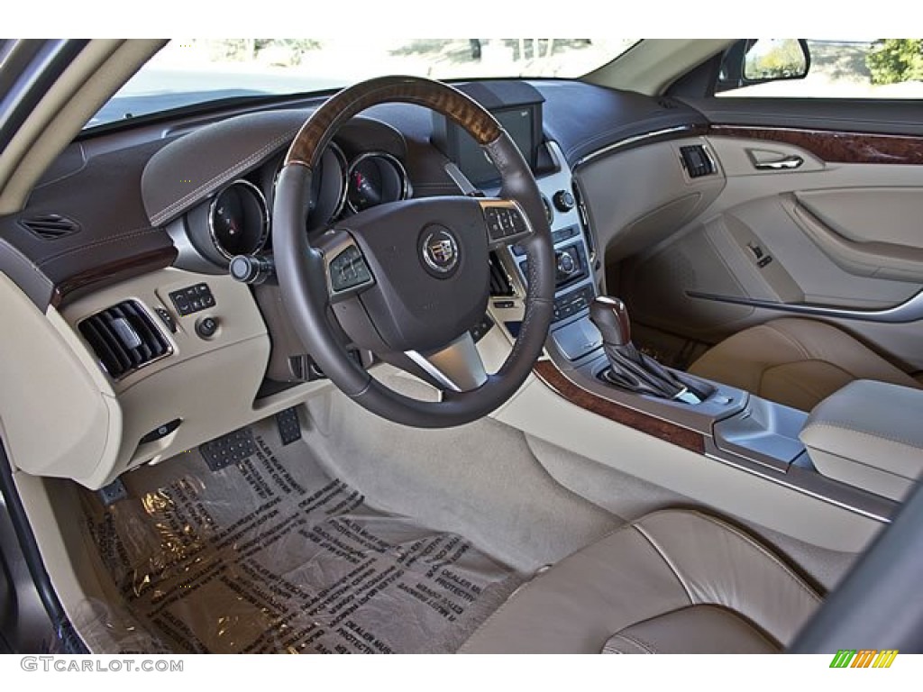 Cashmere/Cocoa Interior 2012 Cadillac CTS 3.0 Sedan Photo #62538354