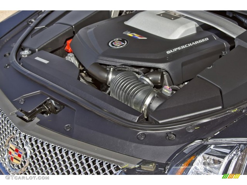 2011 Cadillac CTS -V Coupe 6.2 Liter Supercharged OHV 16-Valve V8 Engine Photo #62538466