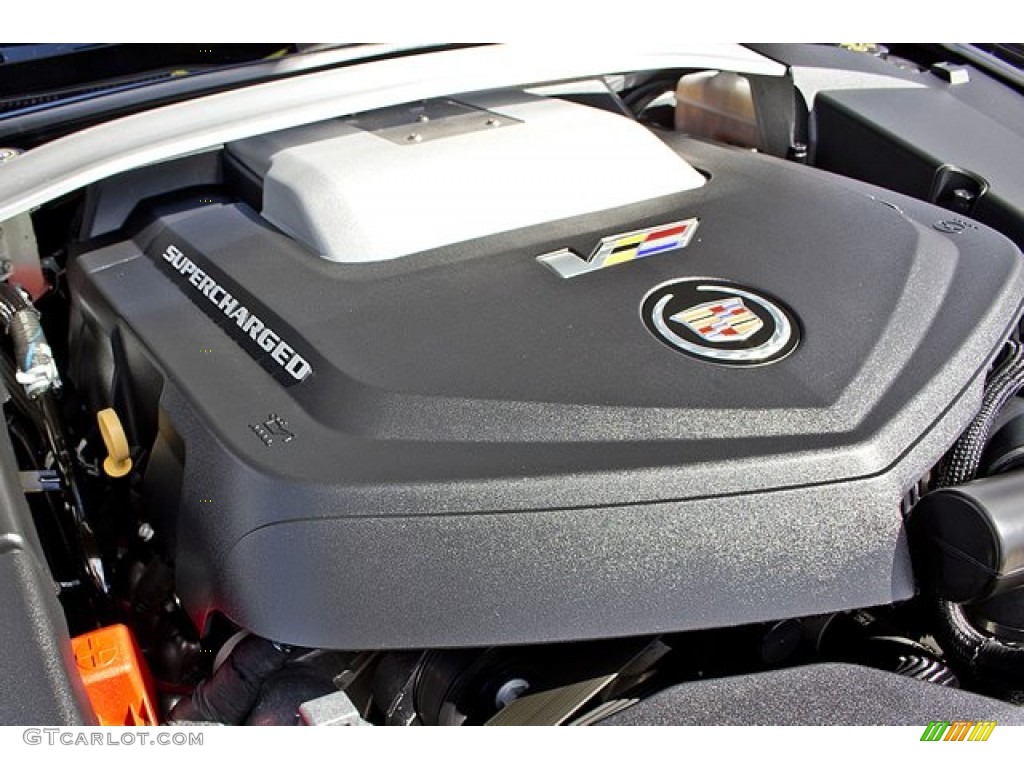 2011 Cadillac CTS -V Coupe 6.2 Liter Supercharged OHV 16-Valve V8 Engine Photo #62538484