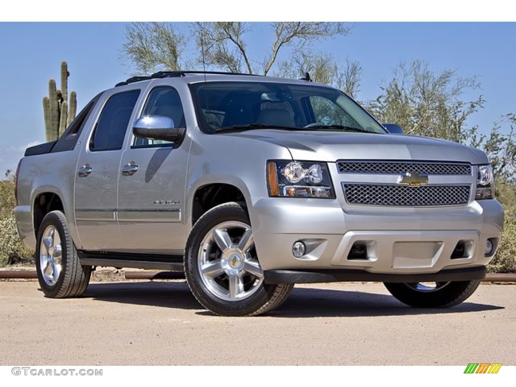 Sheer Silver Metallic 2010 Chevrolet Avalanche LTZ 4x4 Exterior Photo #62538955