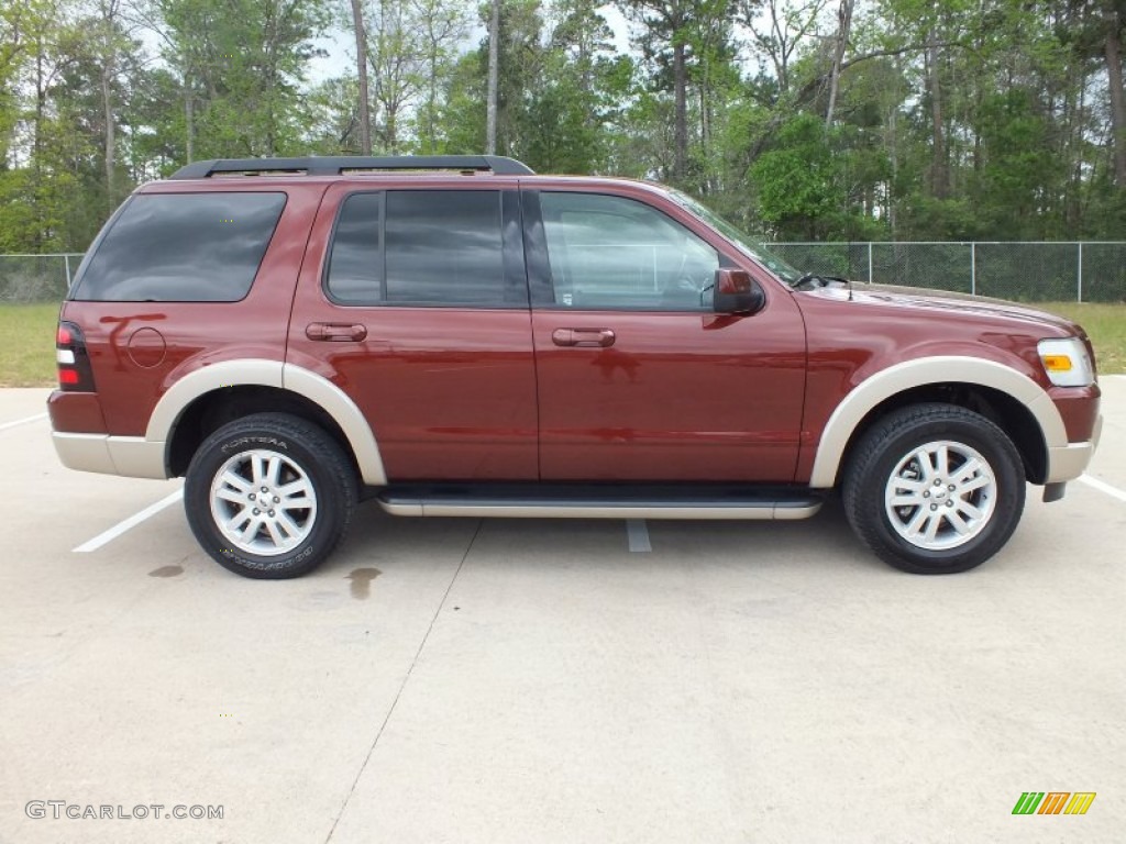 Dark Copper Metallic 2010 Ford Explorer Eddie Bauer Exterior Photo #62539311