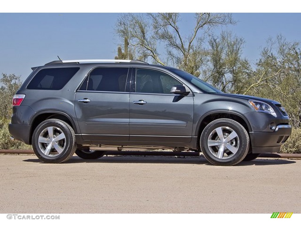 Cyber Gray Metallic 2011 GMC Acadia SLT Exterior Photo #62539490