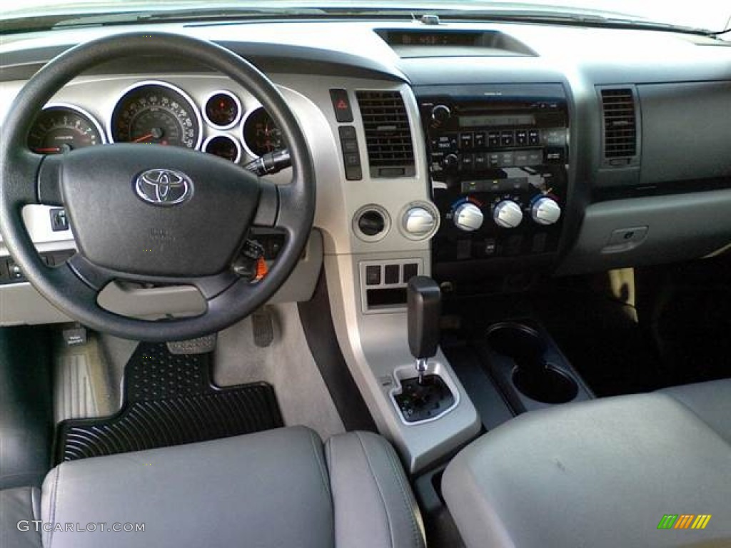 2007 Tundra SR5 TRD CrewMax 4x4 - Black / Graphite Gray photo #5