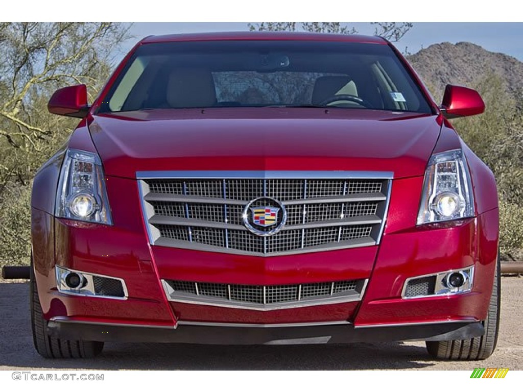 Crystal Red Tintcoat 2011 Cadillac CTS 3.0 Sedan Exterior Photo #62540314