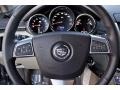 Cashmere/Cocoa 2011 Cadillac CTS 4 3.6 AWD Sport Wagon Steering Wheel