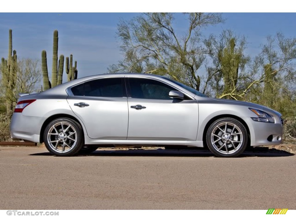 Radiant Silver 2010 Nissan Maxima 3.5 SV Sport Exterior Photo #62540859