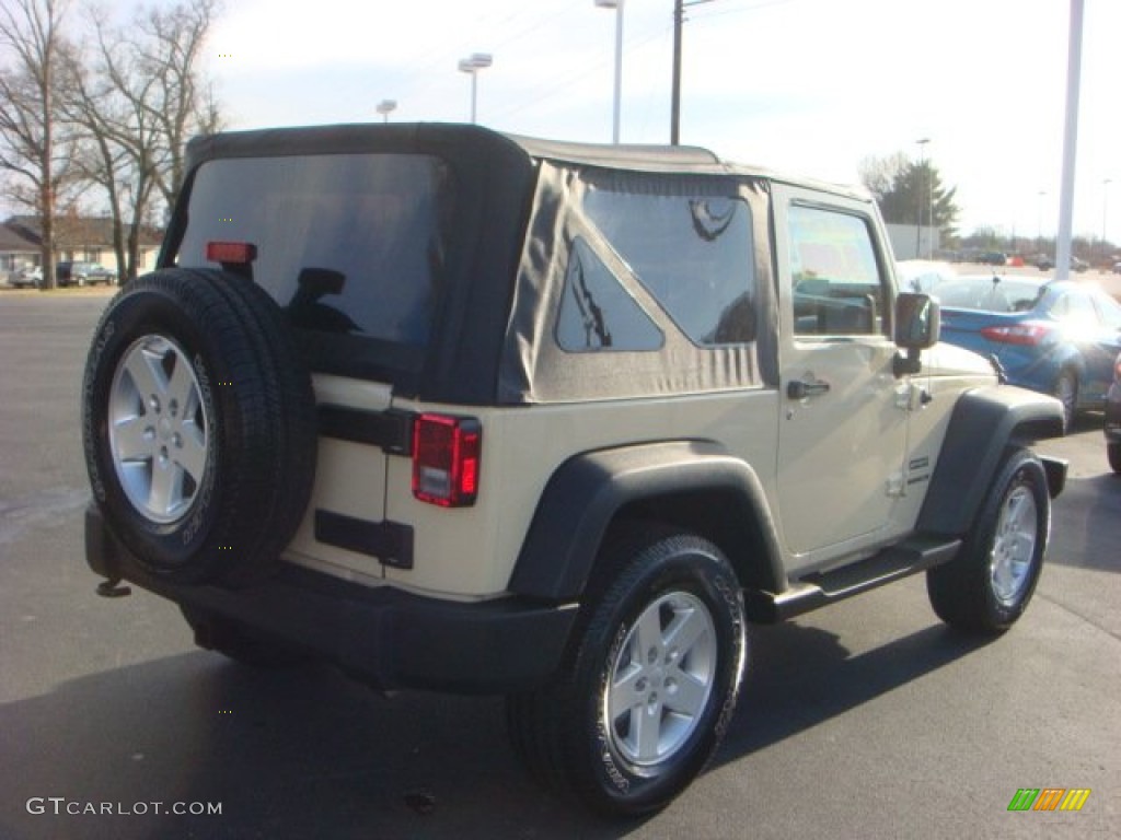 2011 Wrangler Sport S 4x4 - Sahara Tan / Black photo #4