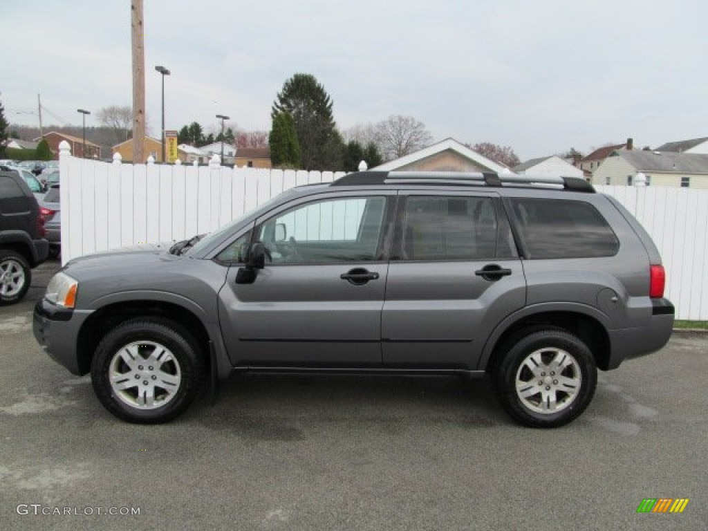 2004 Endeavor LS AWD - Titanium Gray Pearl / Charcoal Gray photo #2