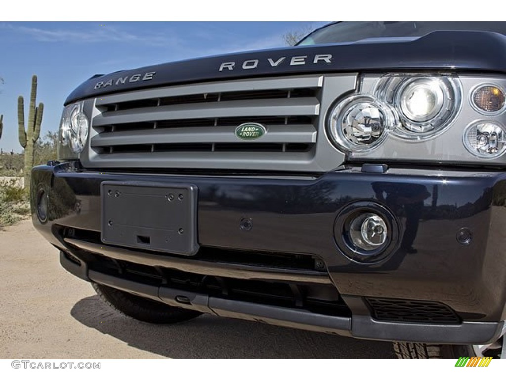 2008 Range Rover V8 HSE - Buckingham Blue Metallic / Sand/Jet photo #14