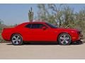 2009 Inferno Red Crystal Pearl Coat Dodge Challenger SRT8  photo #4