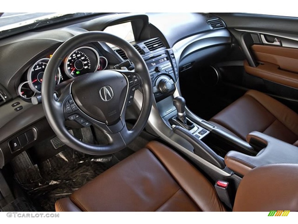 Umber Brown Interior 2010 Acura TL 3.7 SH-AWD Technology Photo #62542807