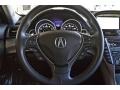 Umber Brown 2010 Acura TL 3.7 SH-AWD Technology Steering Wheel