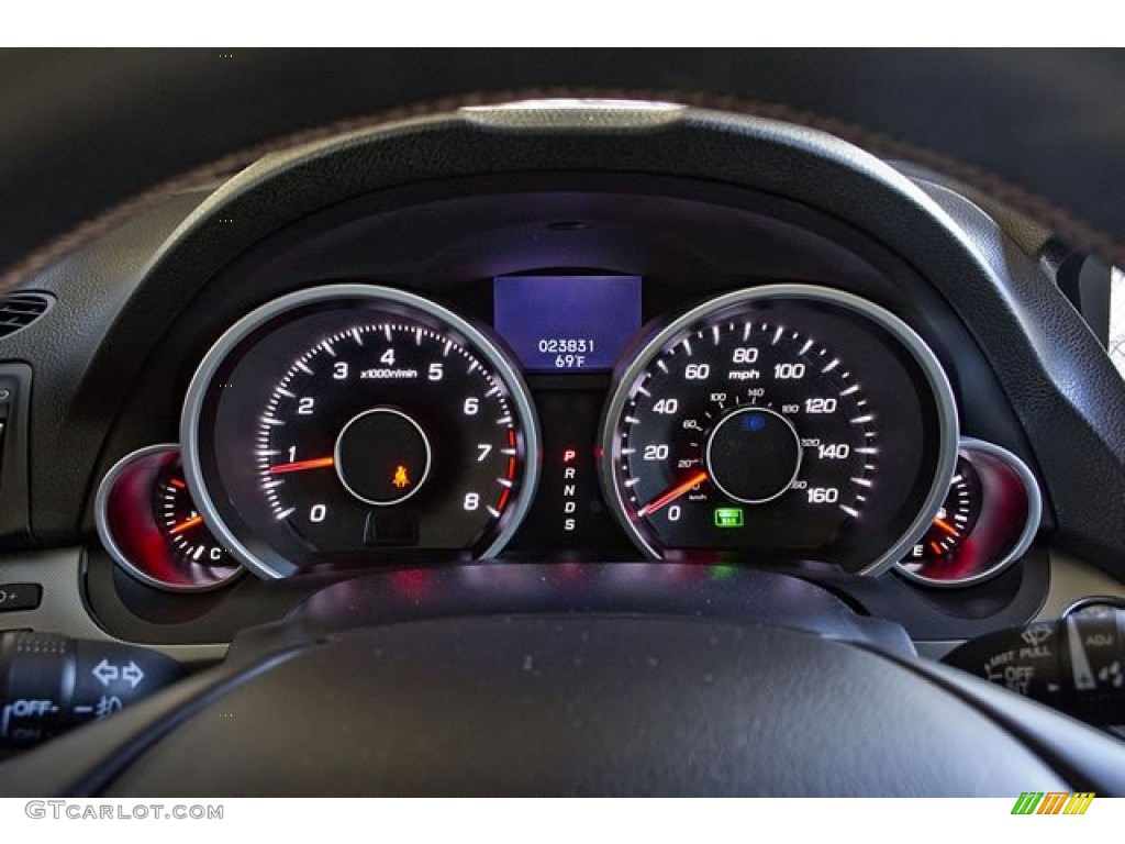 2010 Acura TL 3.7 SH-AWD Technology Gauges Photo #62542825