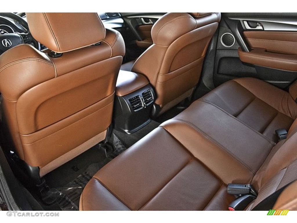 Umber Brown Interior 2010 Acura TL 3.7 SH-AWD Technology Photo #62542855